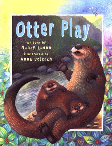 Otter play book cover by Nancy Luenn